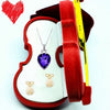 Jewelry Box Earring Pendant Locket Necklace Case