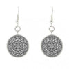 Mandala Earring Vintage Sacred Geometry Jewelry