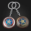 Key Chain Ring Holder Trinket Metal Avengers